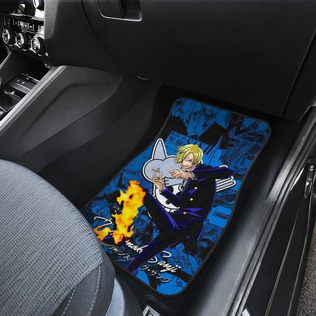 Vinsmoke Sanji Car Floor Mats Custom One Piece Anime - Gearcarcover - 4
