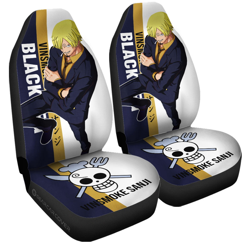 Vinsmoke Sanji Car Seat Covers Custom One Piece Car Accessories For Anime Fans - Gearcarcover - 3