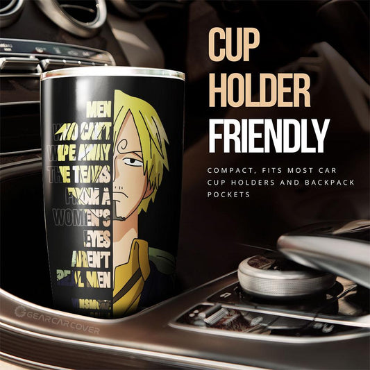 Vinsmoke Sanji Tumbler Cup Custom One Piece Anime Car Accessoriess - Gearcarcover - 2