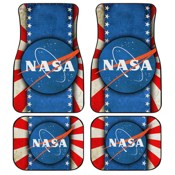 Vintage Nasa Car Floor Mats Custom Car Interior Accessories - Gearcarcover - 1