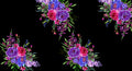 Violet Flower Tumbler Cup Custom Personalized Name Car Interior Accessories - Gearcarcover - 3