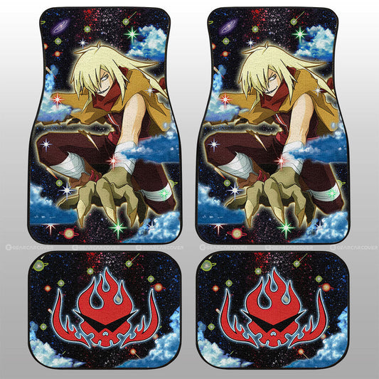 Viral Car Floor Mats Custom Gurren Lagann Anime - Gearcarcover - 1