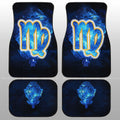 Virgo Car Floor Mats Custom Name Zodiac Car Accessories - Gearcarcover - 1