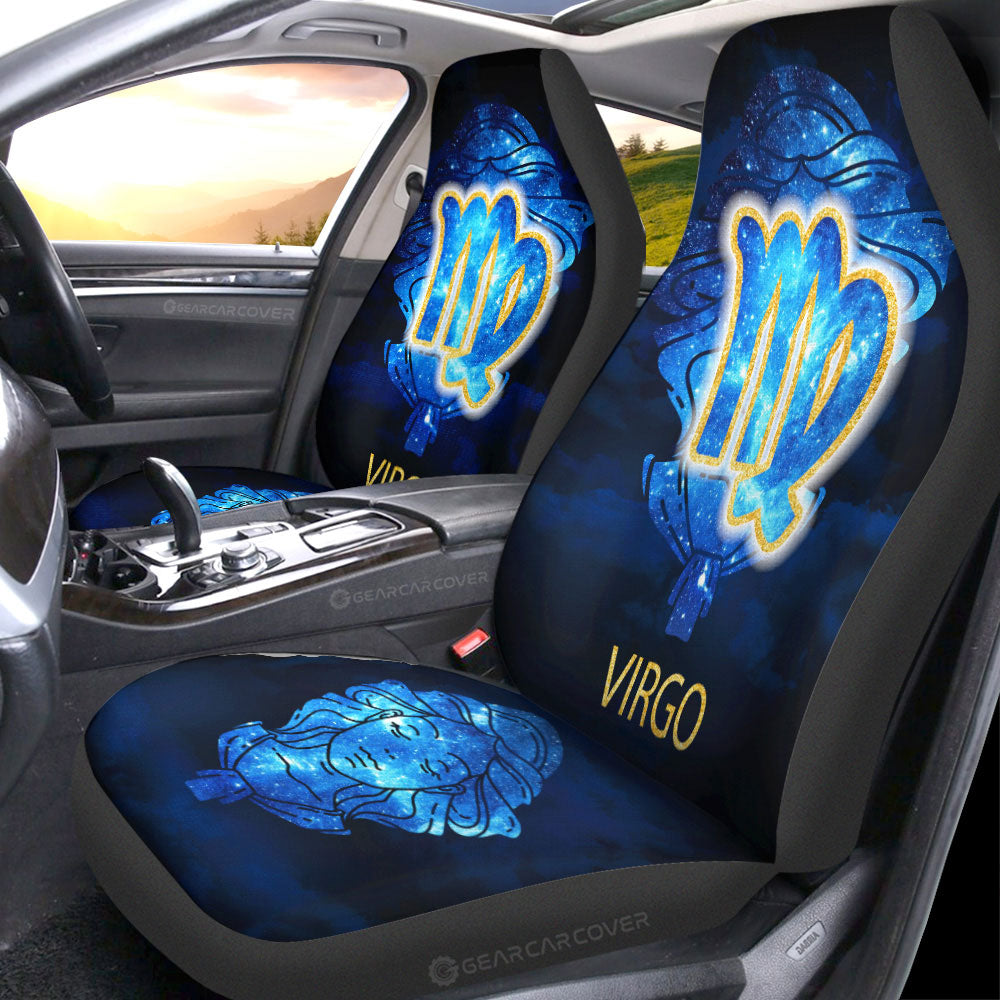 Virgo Car Seat Covers Custom Zodiac Car Accessories - Gearcarcover - 4