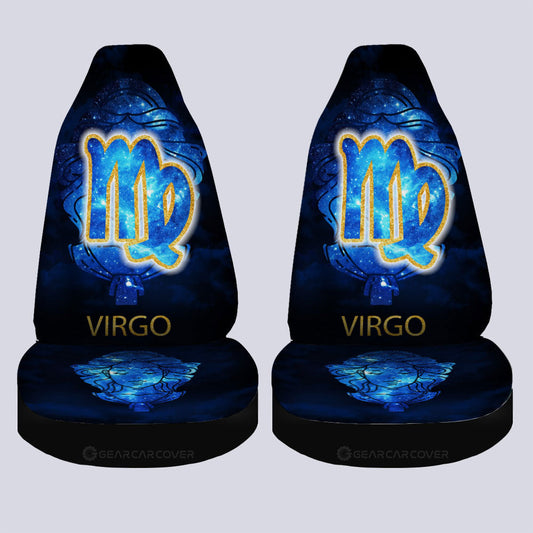 Virgo Car Seat Covers Custom Zodiac Car Accessories - Gearcarcover - 2