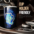 Virgo Tumbler Cup Custom Name Zodiac Car Interior Accessories - Gearcarcover - 2