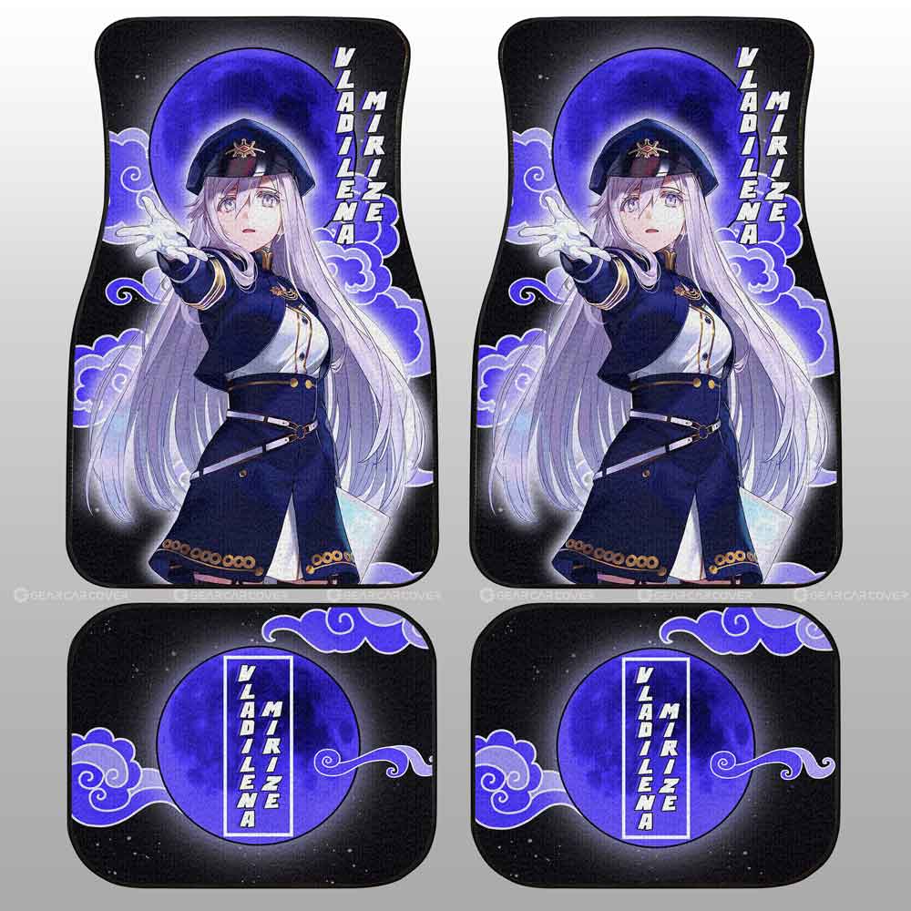 Vladilena Mirize Car Floor Mats Custom 86 Eighty Six Anime Car Accesso