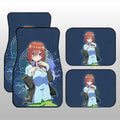 Waifu Girl Miku Nakano Car Floor Mats Custom The Quintessential Quintuplets Car Accessories - Gearcarcover - 1