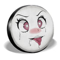 Waifu Sexy Face Spare Tire Covers Custom Ahegao Style Car Accessories - Gearcarcover - 2