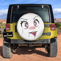 Waifu Sexy Face Spare Tire Covers Custom Ahegao Style Car Accessories - Gearcarcover - 3