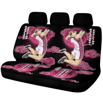 Wakatoshi Ushijima Car Back Seat Covers Custom Haikyuu Anime Car Accessories - Gearcarcover - 1