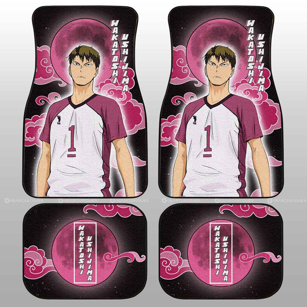 Wakatoshi Ushijima Car Floor Mats Custom For Haikyuu Anime Fans - Gearcarcover - 2