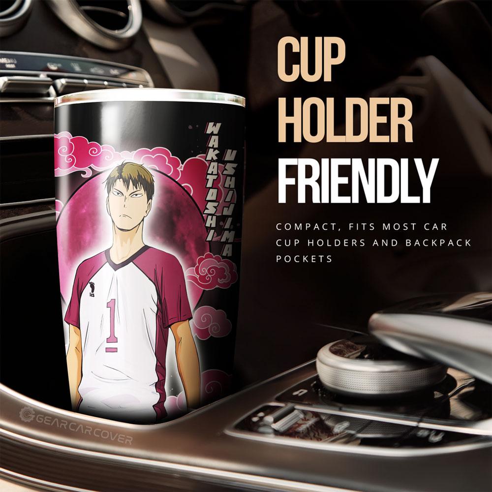 Wakatoshi Ushijima Tumbler Cup Custom For Haikyuu Anime Fans - Gearcarcover - 2