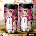 Wakatoshi Ushijima Tumbler Cup Custom For Haikyuu Anime Fans - Gearcarcover - 3