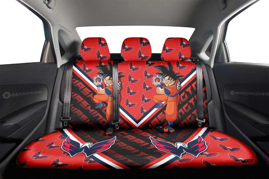 Washington Capitals Car Back Seat Cover Custom Car Decorations For Fans - Gearcarcover - 2