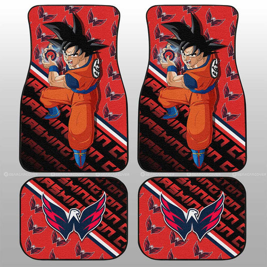 Washington Capitals Car Floor Mats Custom Car Decorations For Fans - Gearcarcover - 1