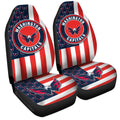 Washington Capitals Car Seat Covers Custom US Flag Style - Gearcarcover - 3