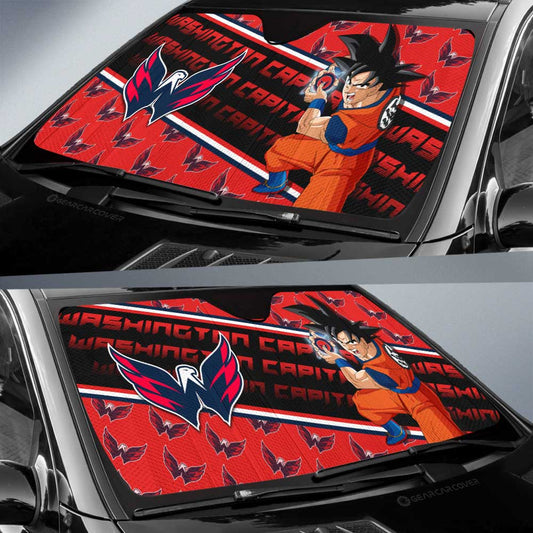Washington Capitals Car Sunshade Custom Car Decorations For Fans - Gearcarcover - 2