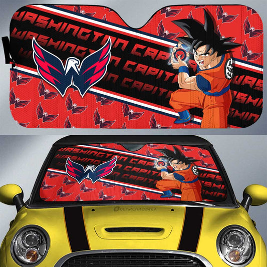 Washington Capitals Car Sunshade Custom Car Decorations For Fans - Gearcarcover - 1