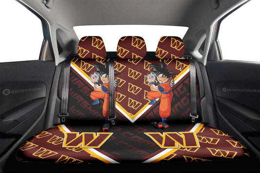 Washington Commanders Car Back Seat Covers Custom Car Accessories For Fans - Gearcarcover - 2