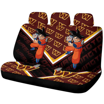Washington Commanders Car Back Seat Covers Custom Car Accessories For Fans - Gearcarcover - 1