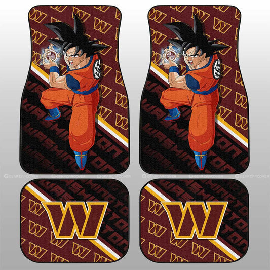 Washington Commanders Car Floor Mats Custom Car Accessories For Fans - Gearcarcover - 1