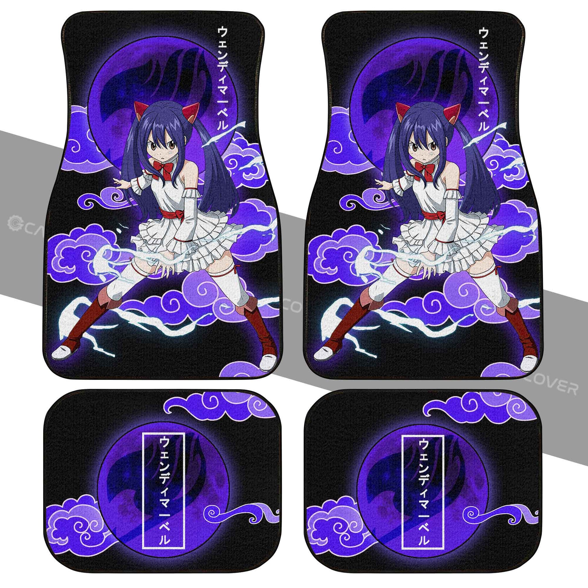 Wendy Car Floor Mats Custom Anime Fairy Tail Car Accessories - Gearcarcover - 2