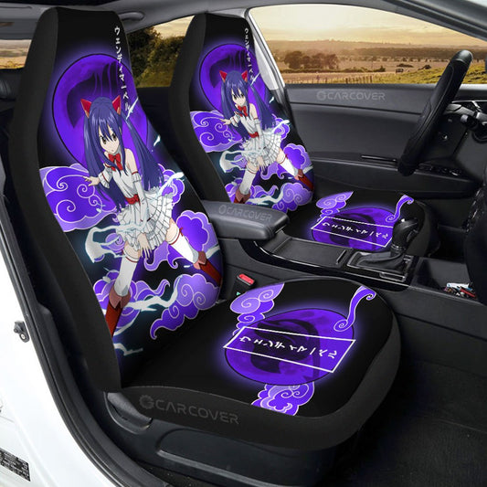 Wendy Car Seat Covers Custom Anime Fairy Tail Car Accessories - Gearcarcover - 1