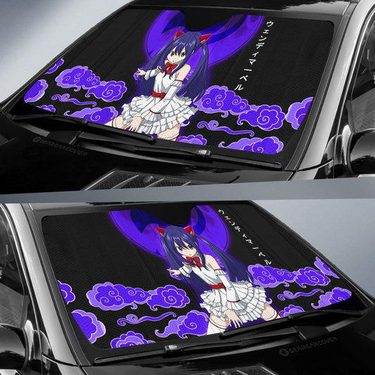 Wendy Car Sunshade Custom Fairy Tail Anime Car Accessories - Gearcarcover - 2