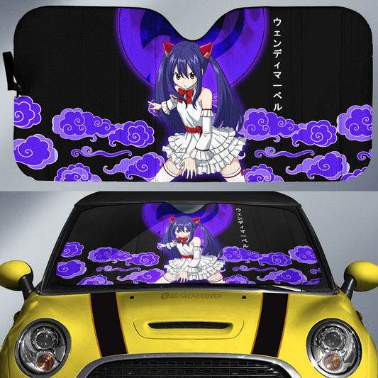 Wendy Car Sunshade Custom Fairy Tail Anime Car Accessories - Gearcarcover - 1