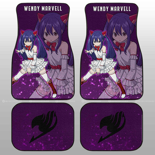 Wendy Marvell Car Floor Mats Custom Fairy Tail Anime Car Accessories - Gearcarcover - 2