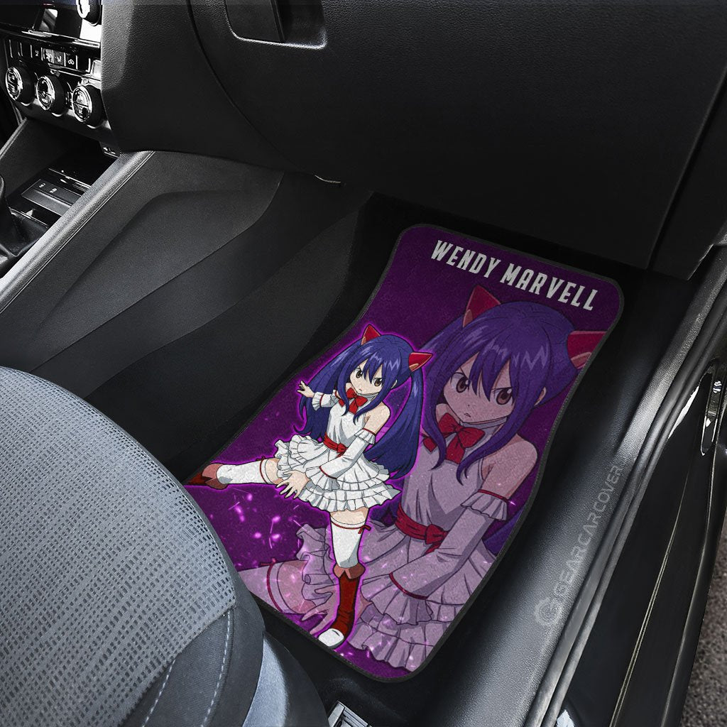 Wendy Marvell Car Floor Mats Custom Fairy Tail Anime Car Accessories - Gearcarcover - 4