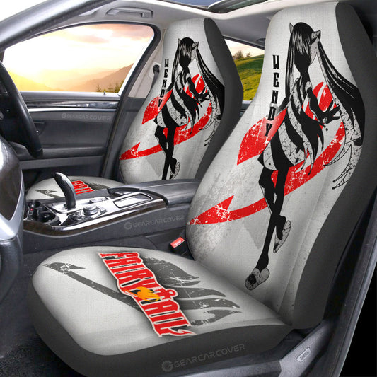 Wendy Marvell Car Seat Covers Custom Fairy Tail Anime Car Accessories - Gearcarcover - 1
