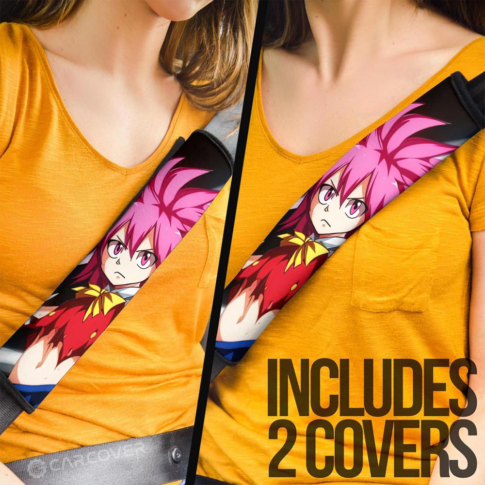 Wendy Marvell Seat Belt Covers Custom Fairy Tail Anime Car Accessories - Gearcarcover - 3