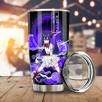 Wendy Tumbler Cup Custom Anime Fairy Tail Car Accessories - Gearcarcover - 1