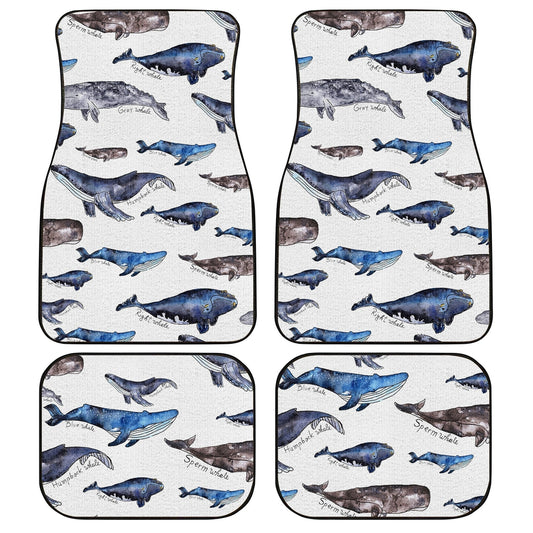 Whales Car Floor Mats Custom Pattern Car Accessories - Gearcarcover - 1