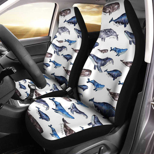 Whales Car Seat Covers Custom Pattern Car Accessories - Gearcarcover - 1