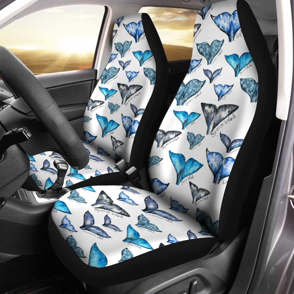 Whales Tale Car Seat Covers Custom Whale Car Accessories - Gearcarcover - 1
