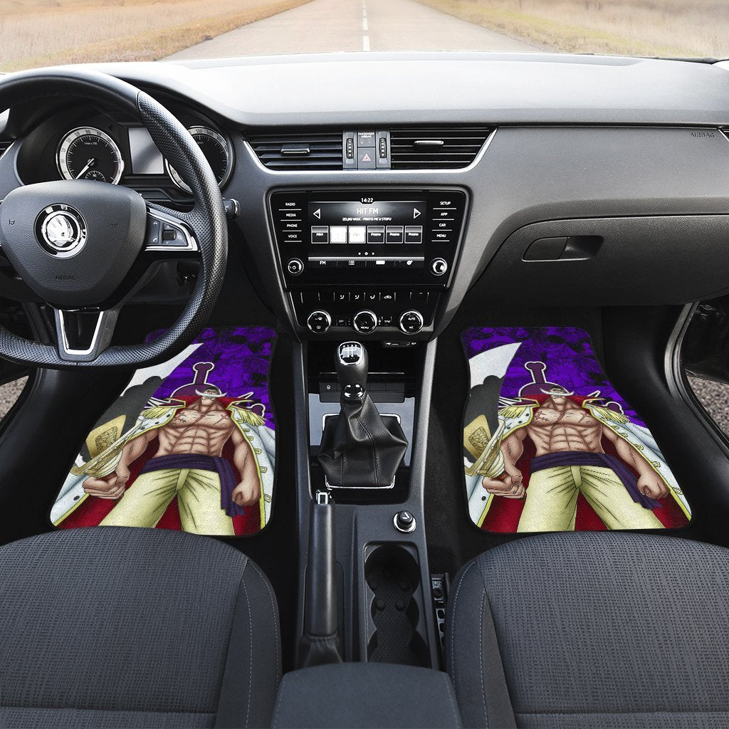 Whitebeard Car Floor Mats Custom One Piece Anime - Gearcarcover - 2