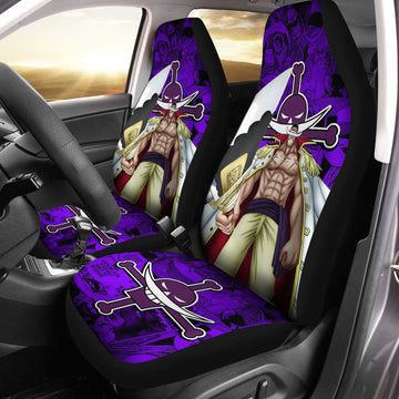 Whitebeard Car Seat Covers Custom One Piece Anime Car Accessories - Gearcarcover - 1