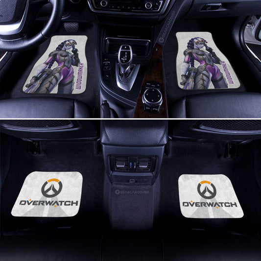 Widowmaker Car Floor Mats Custom Overwatch - Gearcarcover - 2