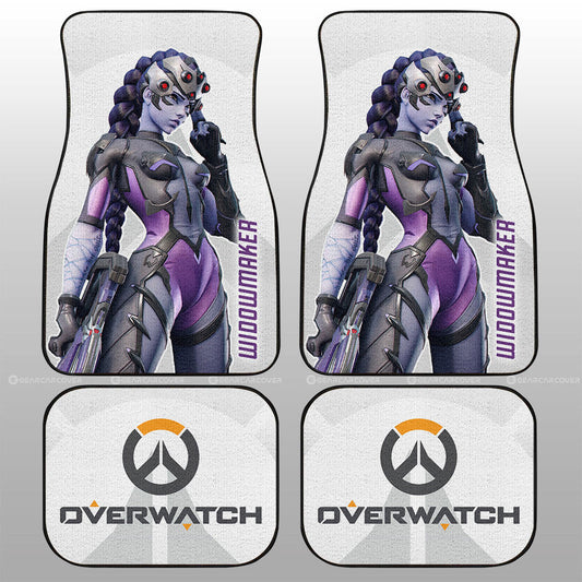 Widowmaker Car Floor Mats Custom Overwatch - Gearcarcover - 1
