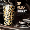 Wild Cheetah Print Tumbler Cup Car Accessories - Gearcarcover - 3