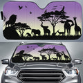 Wild nature in Africa Custom Car Sunshade - Gearcarcover - 1