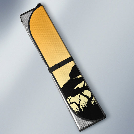 Wild nature in Africa Yellow Custom Car Sunshade - Gearcarcover - 2