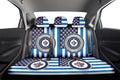 Winnipeg Jets Car Back Seat Cover Custom US Flag Style - Gearcarcover - 2