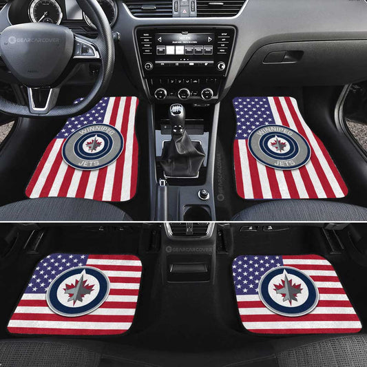 Winnipeg Jets Car Floor Mats Custom Car Accessories - Gearcarcover - 2