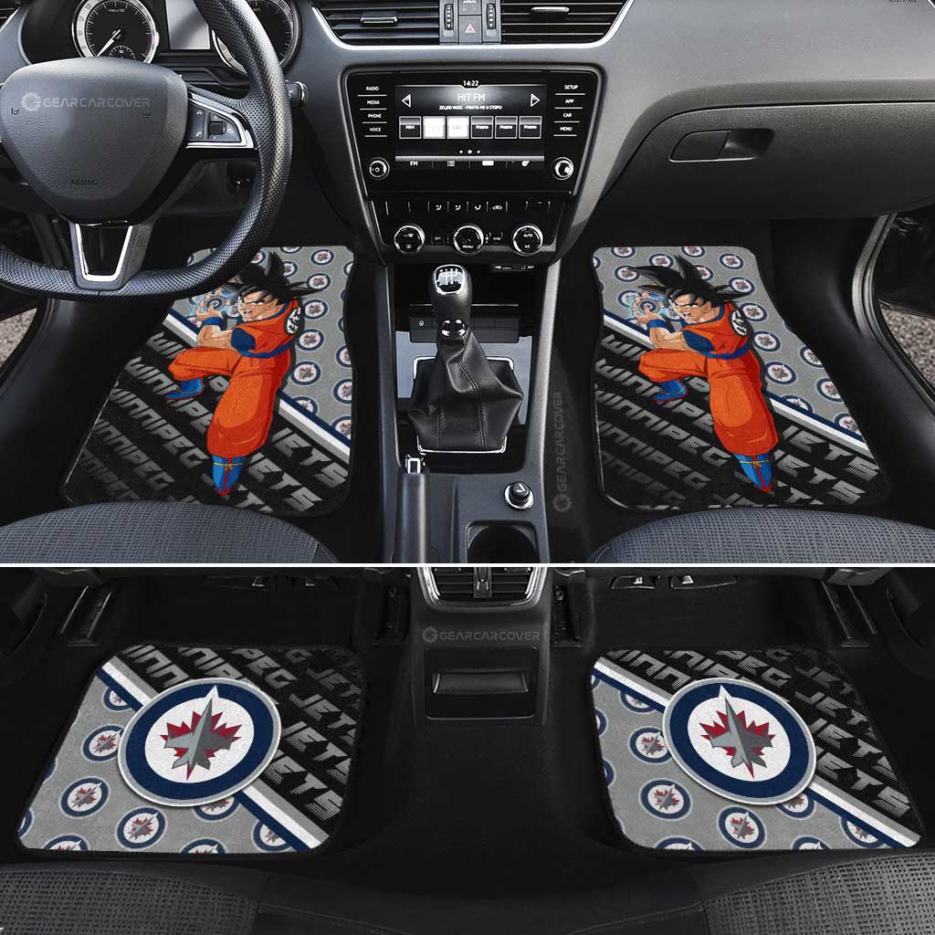 Winnipeg Jets Car Floor Mats Custom Car Decorations For Fans - Gearcarcover - 2