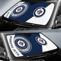 Winnipeg Jets Car Sunshade Custom Car Accessories For Fans - Gearcarcover - 2