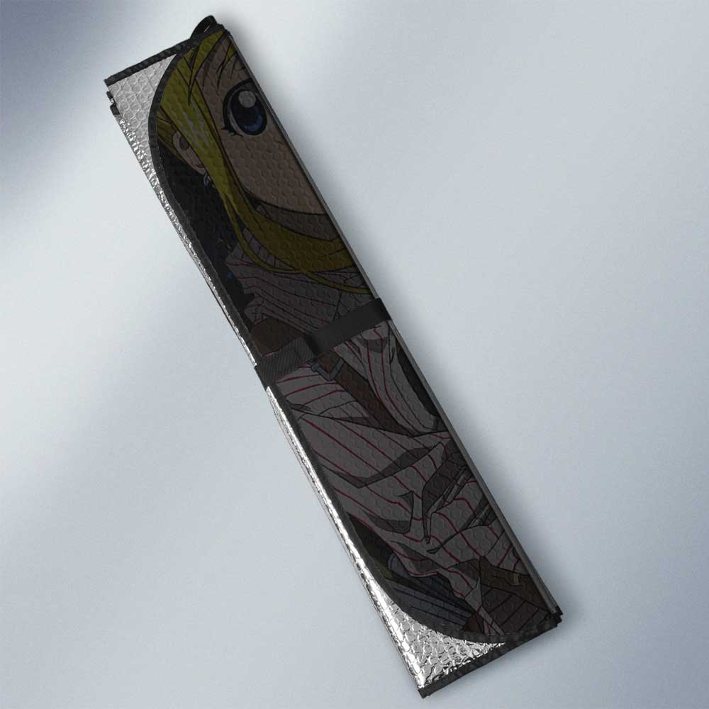 Winry Rockbell Car Sunshade Custom Fullmetal Alchemist Anime - Gearcarcover - 3